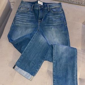 HUDSON MIDRISE SLIM BOYFRIEND JEANS SIZE 24
